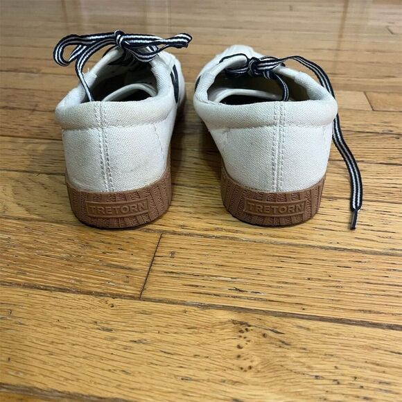 Tretorn Nylite Plus Men's Sneakers White/Navy Size 8.5 M Casual Shoes - Picture 4 of 8